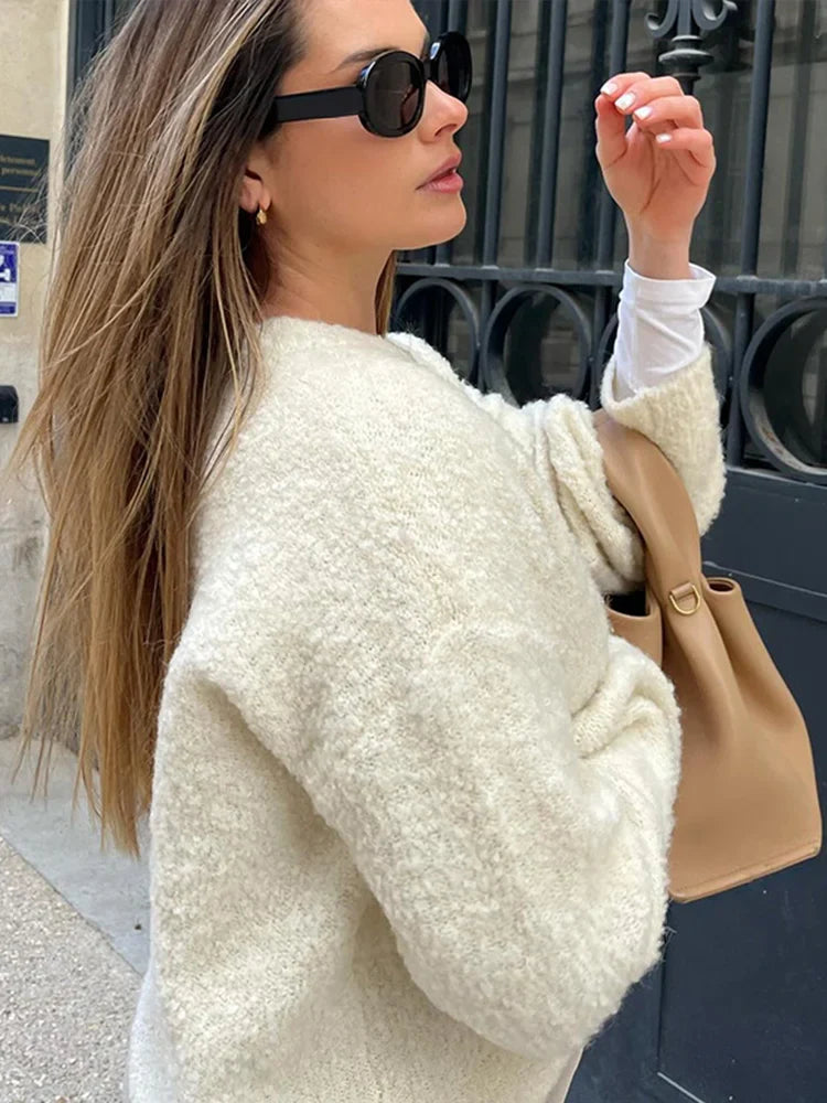 Jacinta - Cardigan classique vintage