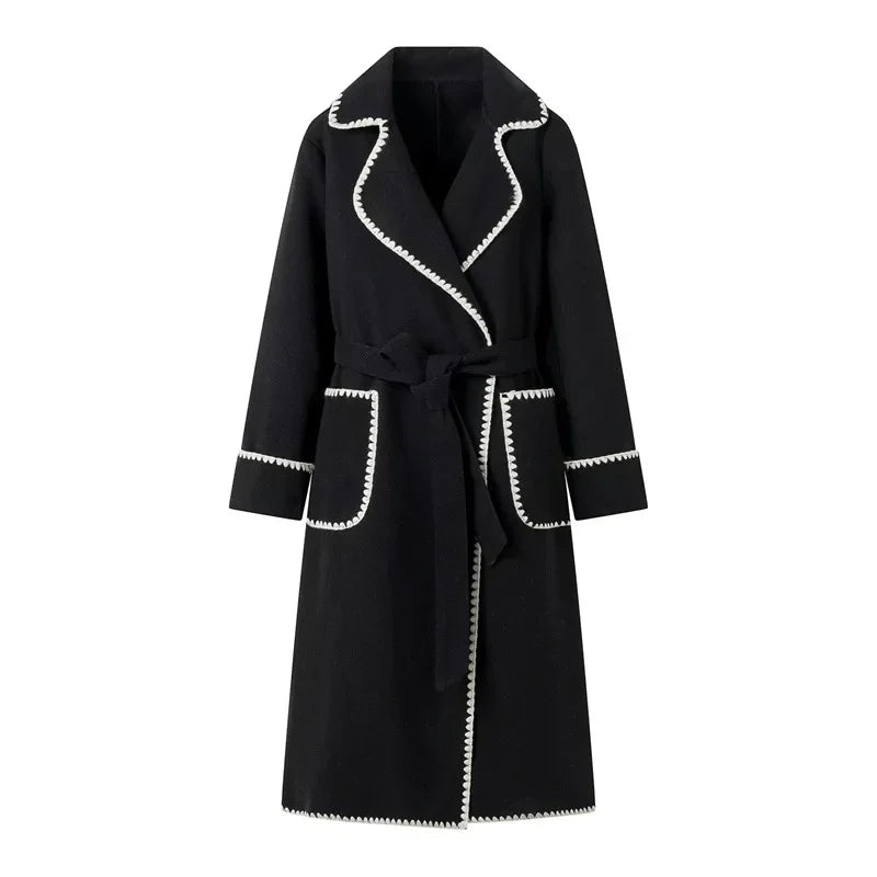 Elea - Manteau Long en Laine