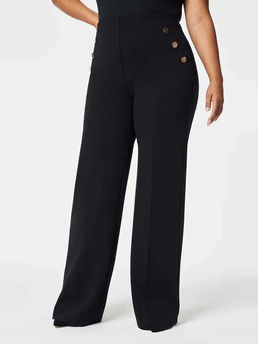Élise - Pantalons Largeurs Élégants Femme