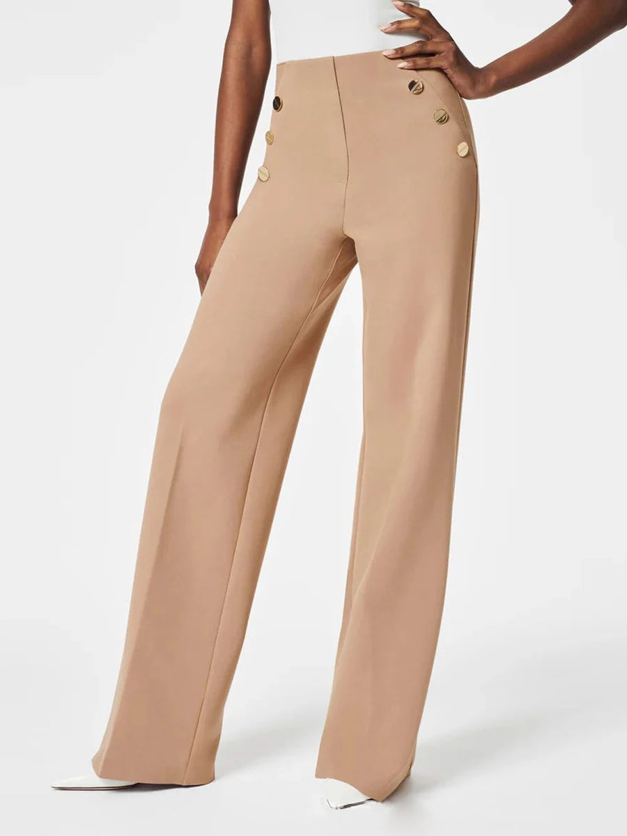 Élise - Pantalons Largeurs Élégants Femme