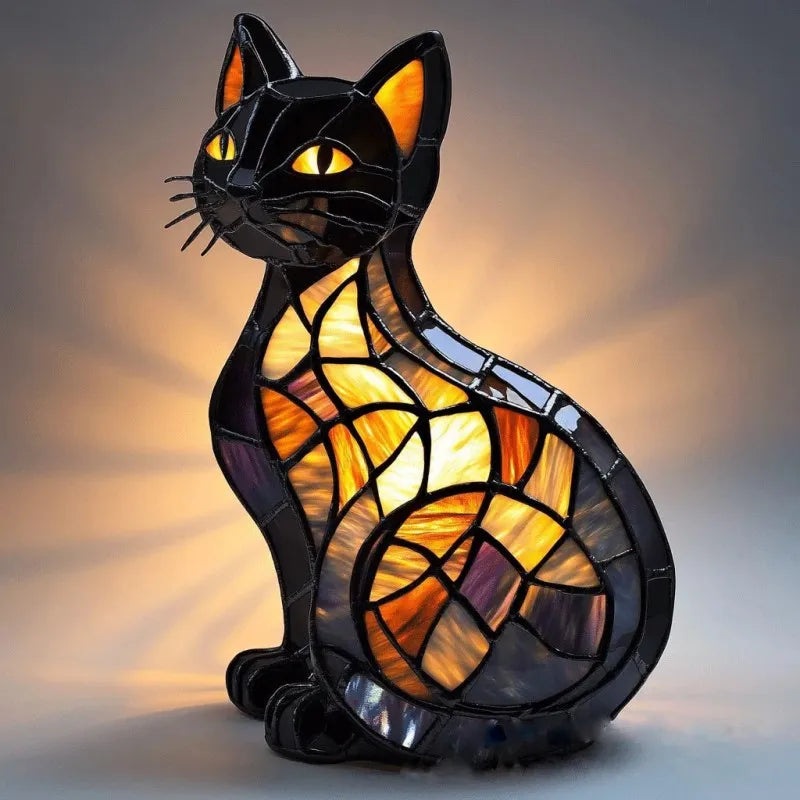 Chat de Minuit Lumineux