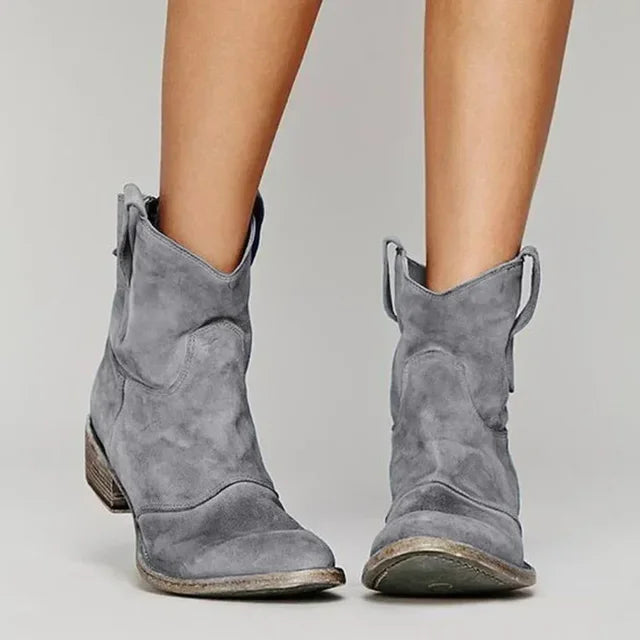 Dael - Bottes Vintage Cowboy à la Cheville