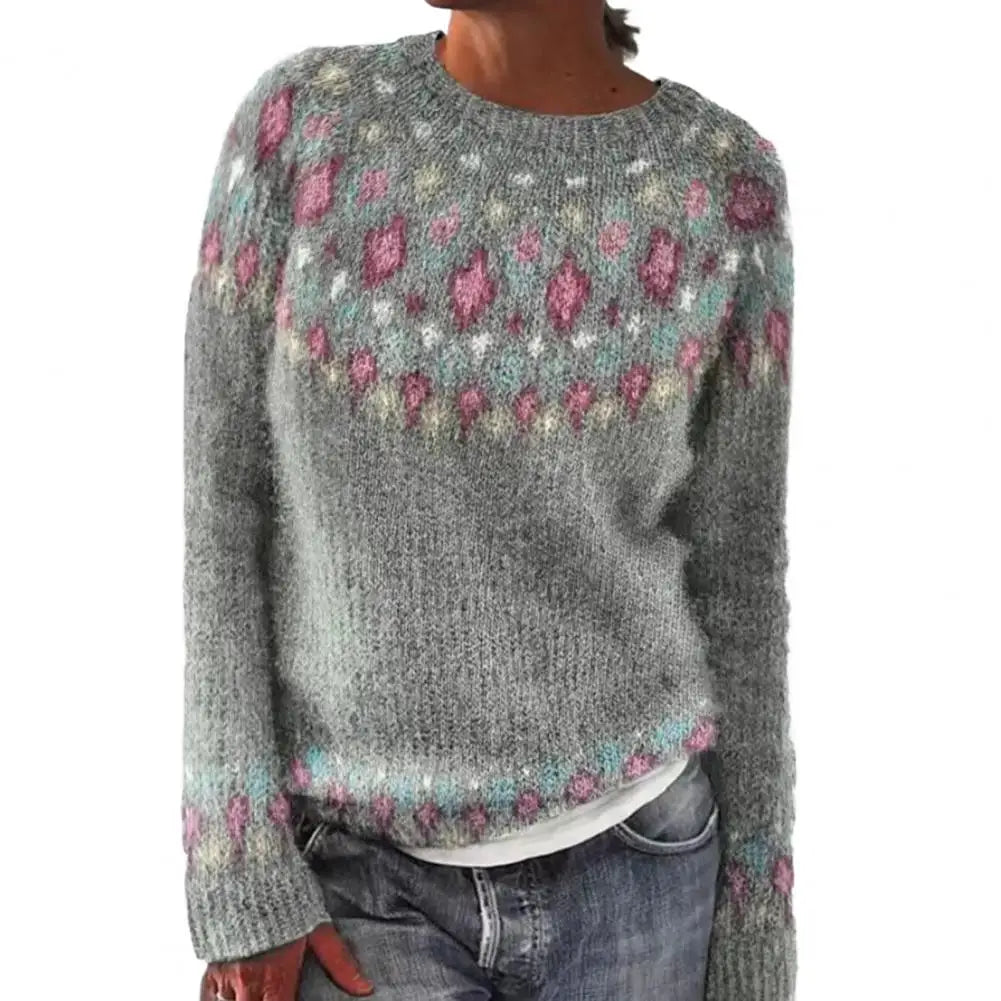 Nathalie - Pull Rayé Chic pour l'Automne-Hiver