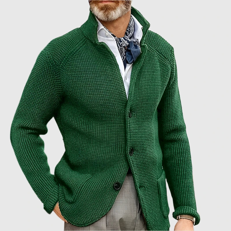 Arnaud - Cardigan Homme Style Rétro Militaire