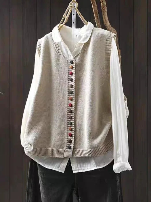 Gwenalisse - Cardigan Chic et Décontracté pour Femme