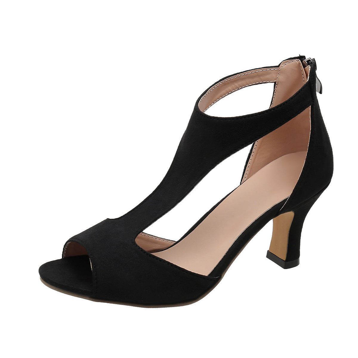 Mona - Talons Hauts Orthopédiques en Cuir – Confort et Élégance pour Chaque Pas