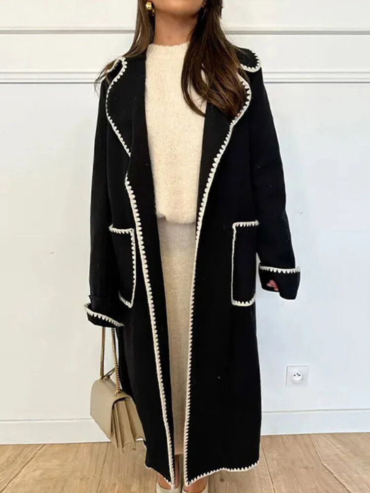 Elea - Manteau Long en Laine