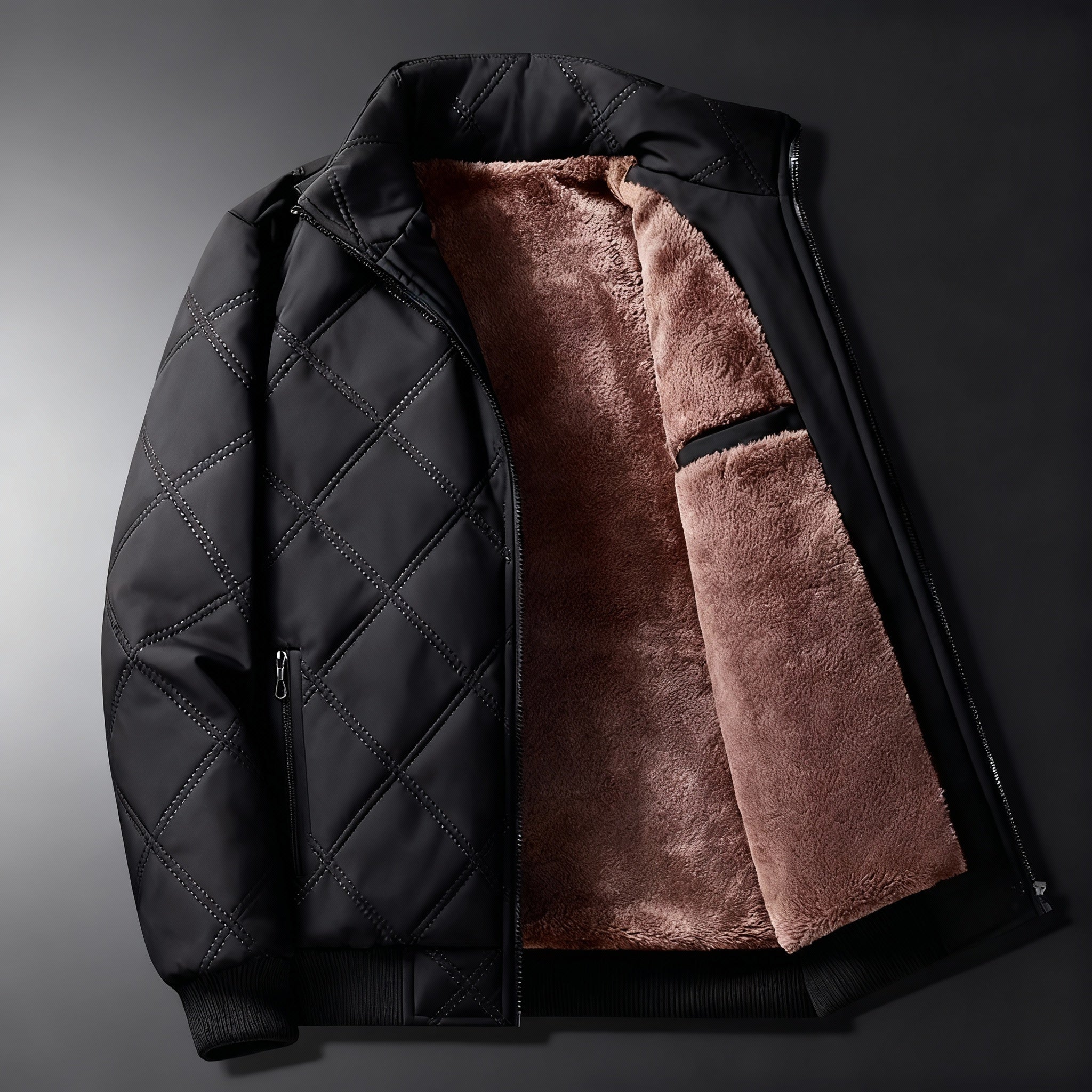 Elliot - Veste matelassée en polaire pour homme