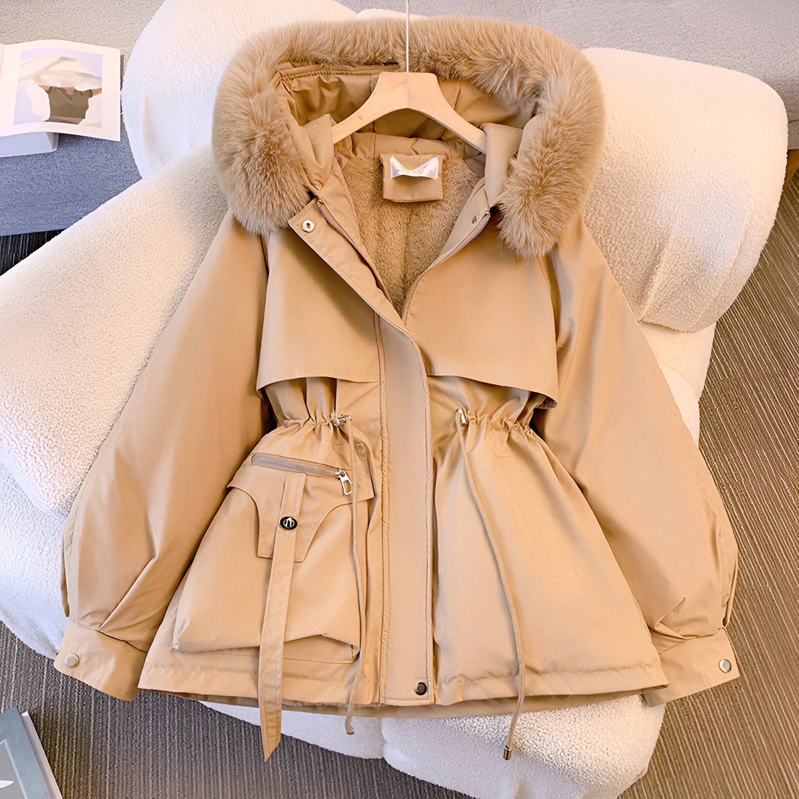 Inès - Manteau d'hiver plus élégant