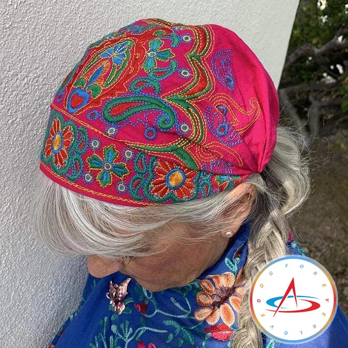 Ravelle - Bandanas Et Casquettes Brodés À La Main Aux Motifs Colorés