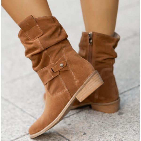 Carmen - Bottines zippées avec confort et soutien orthopédique