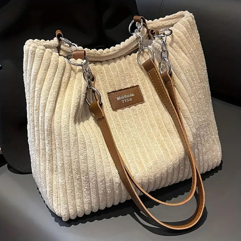 Huguette - Sac Fourre-Tout en Coton et Cordons