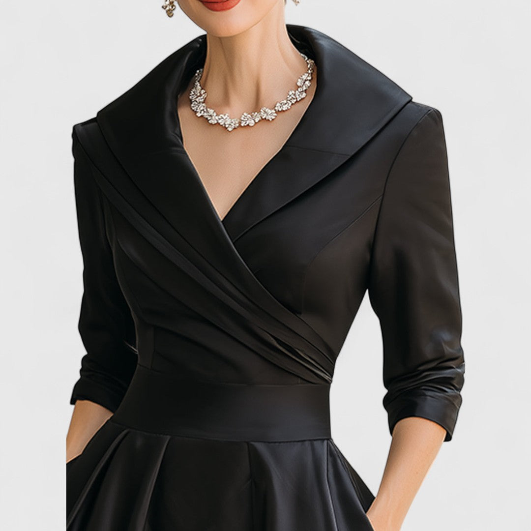 Marisena - Robe Midi Élégante et Féminine