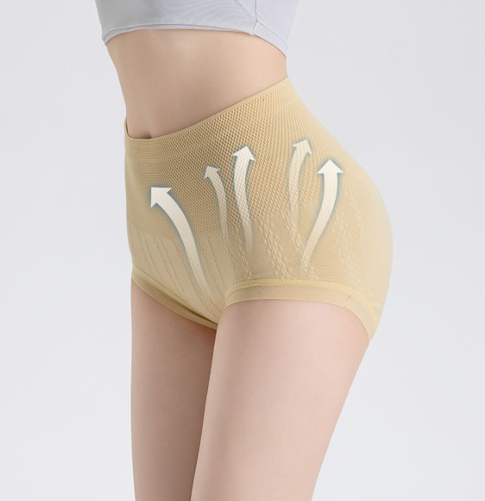 Kaliravina - Culottes Antibactériennes Amincissantes Avec Taille Haute
