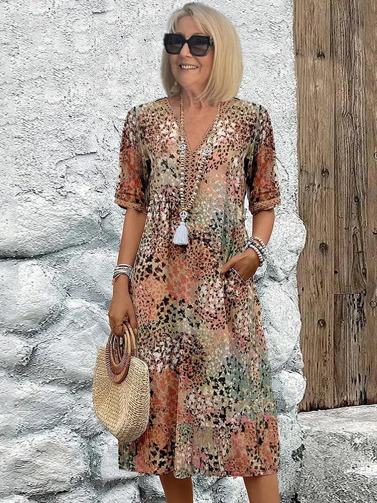 Coraline - Élégance et Modern Robe Midi