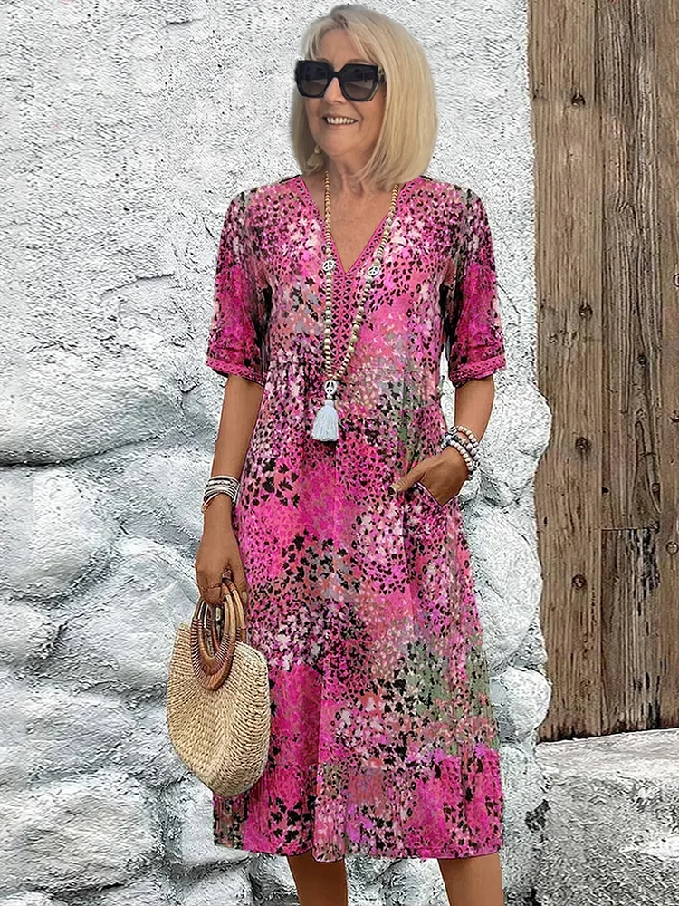 Coraline - Élégance et Modern Robe Midi