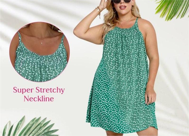 Eda - Robe Halter Imprimée