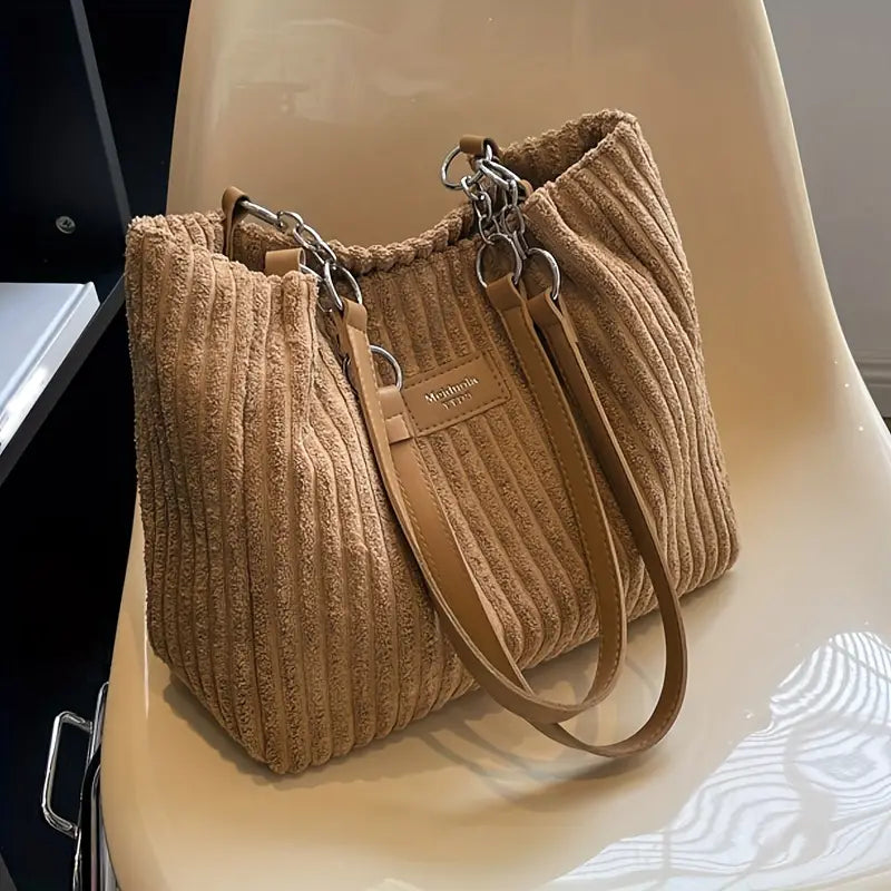 Huguette - Sac Fourre-Tout en Coton et Cordons
