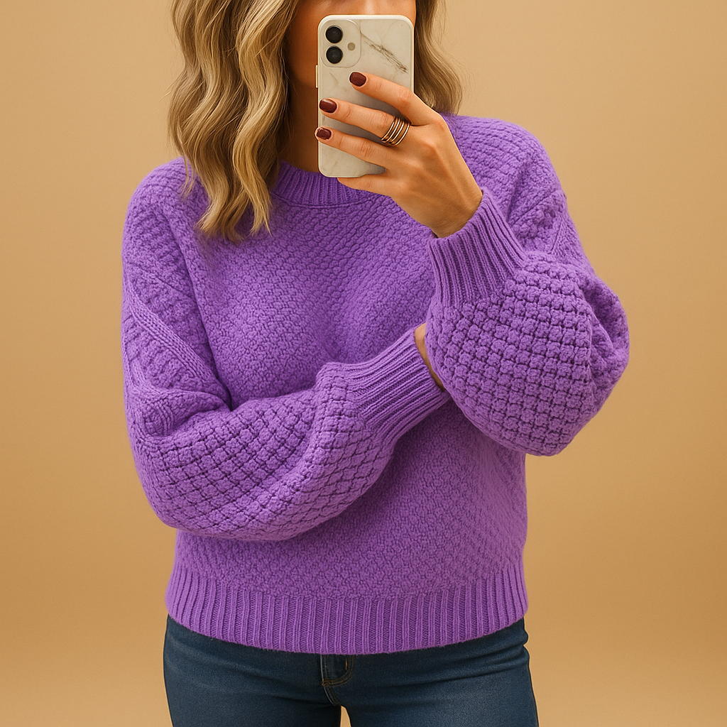 Isabelle - Elegant warm women’s sweater with comfortable fit
