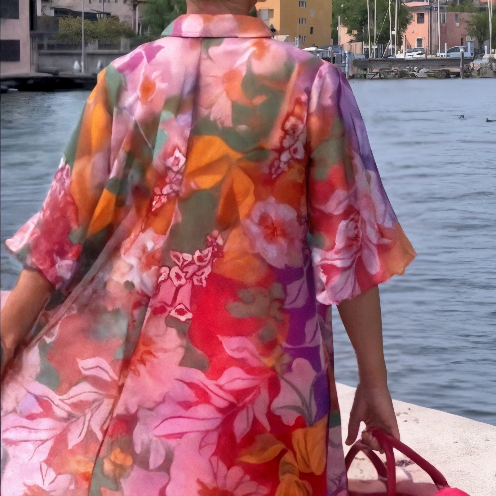Lunaria - Robe en Chiffon Tendance