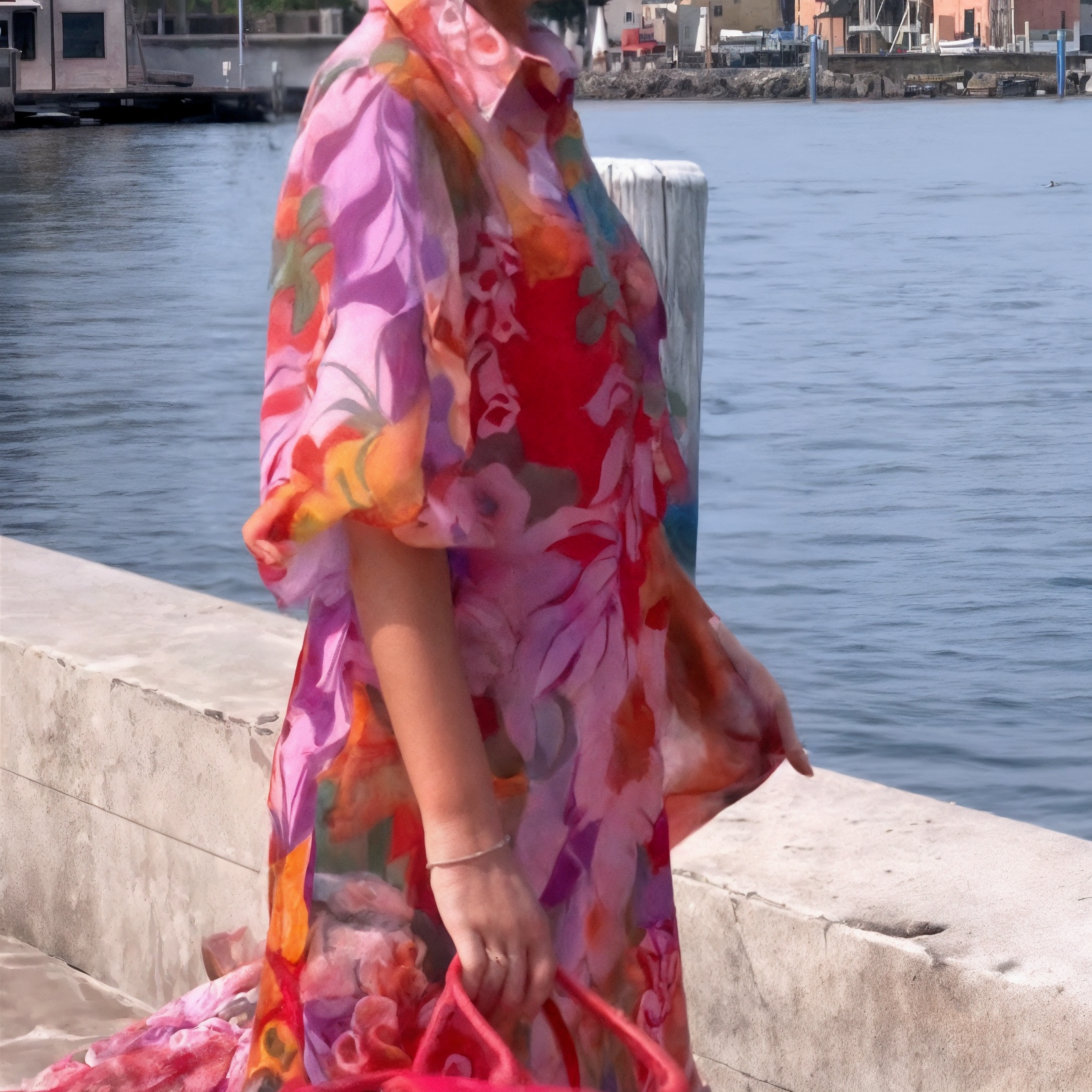 Lunaria - Robe en Chiffon Tendance