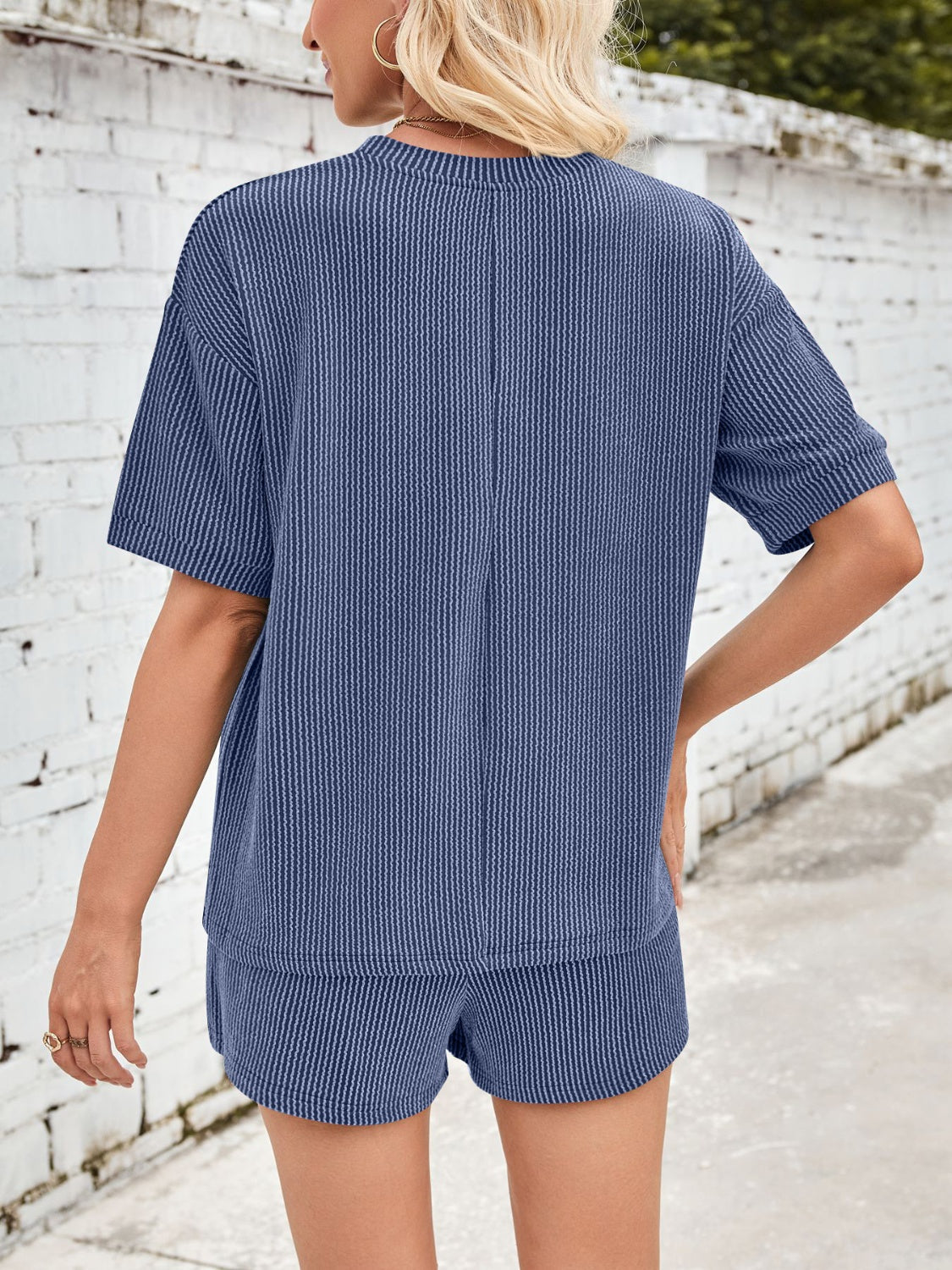 Pherina - Ensemble de Loungewear en Velours Côtelé Confortable