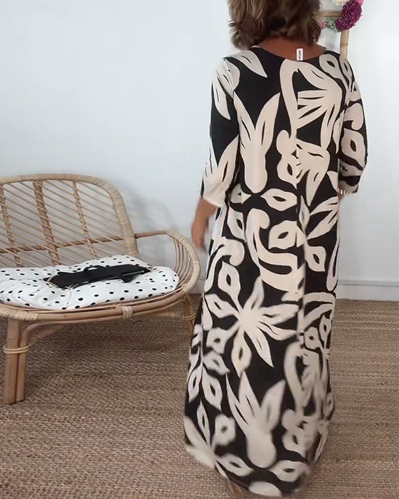 Fiona - Robe Longue Élégante