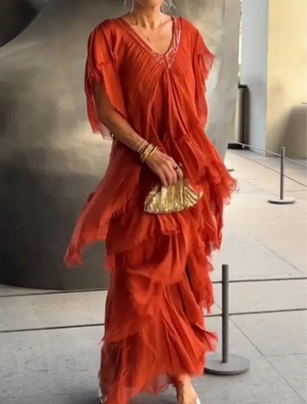 Britt - Robe Longue Élégante