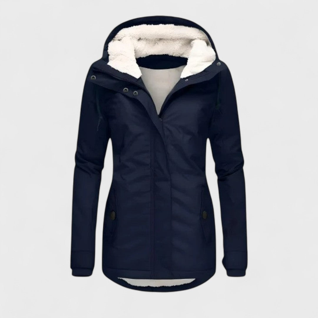 Dionellea™ - Veste d’hiver chaude et imperméable avec capuche pour femme – Qualité premium, coupe-vent et imperméable
