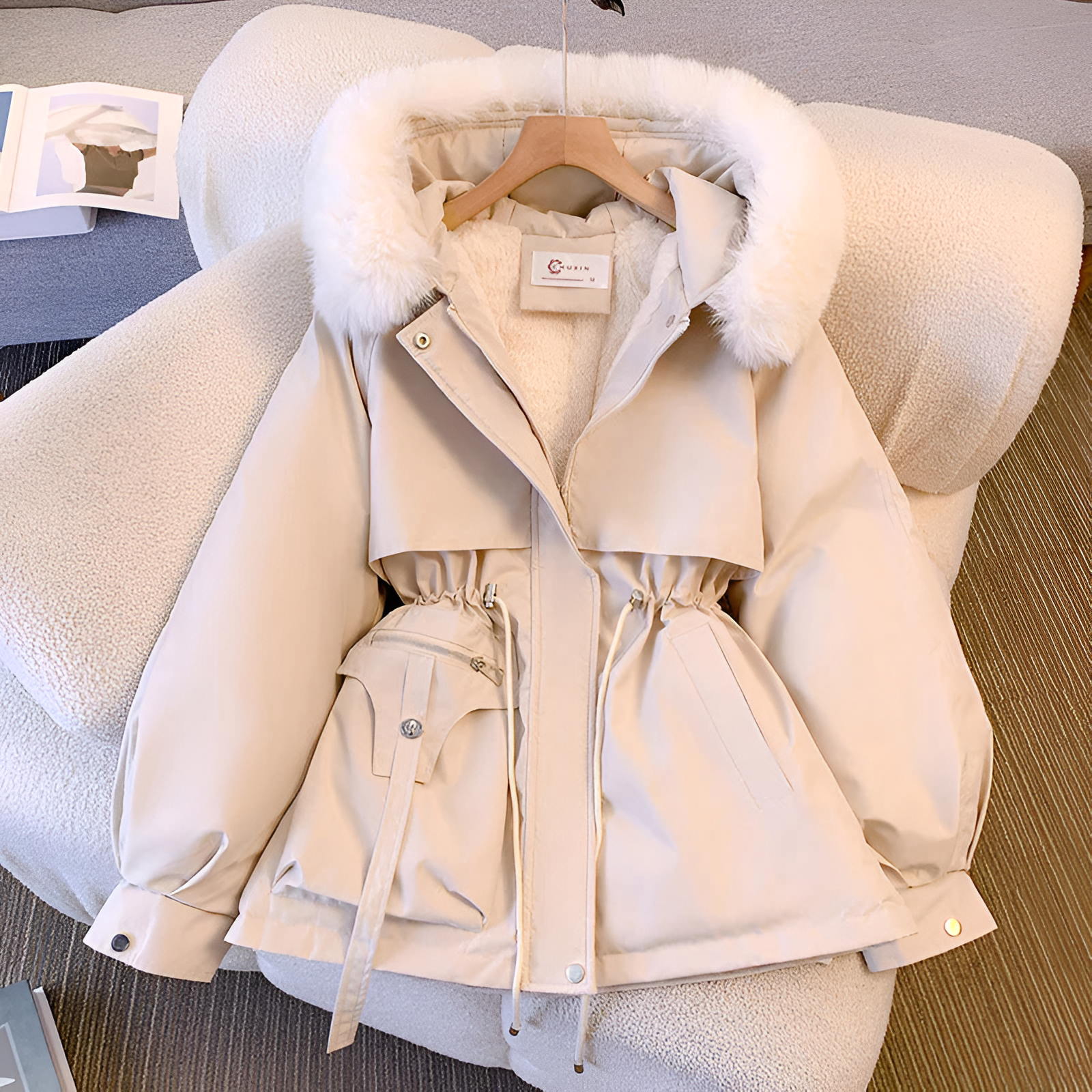Inès - Manteau d'hiver plus élégant