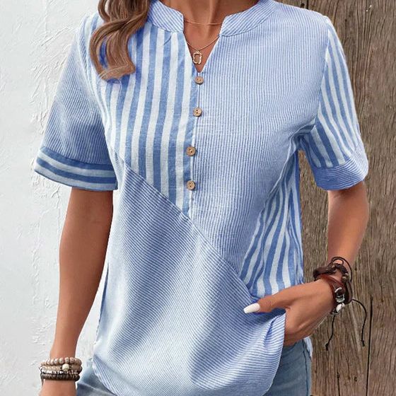 Liva - Blouse à Rayures