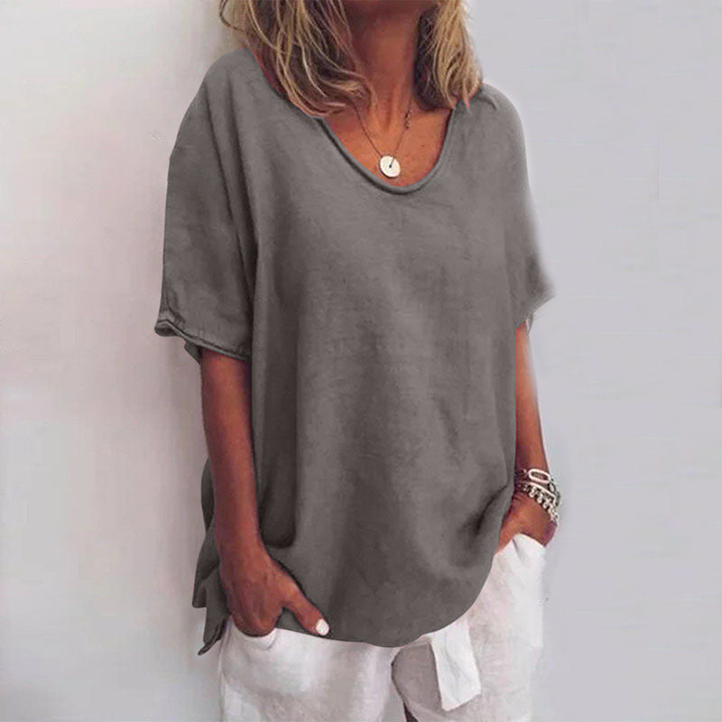 Evelyne - Blouse Décontractée et Élégante