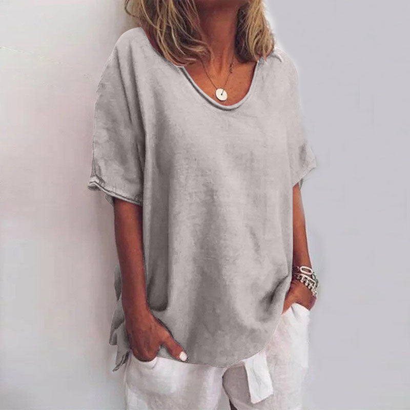 Evelyne - Blouse Décontractée et Élégante