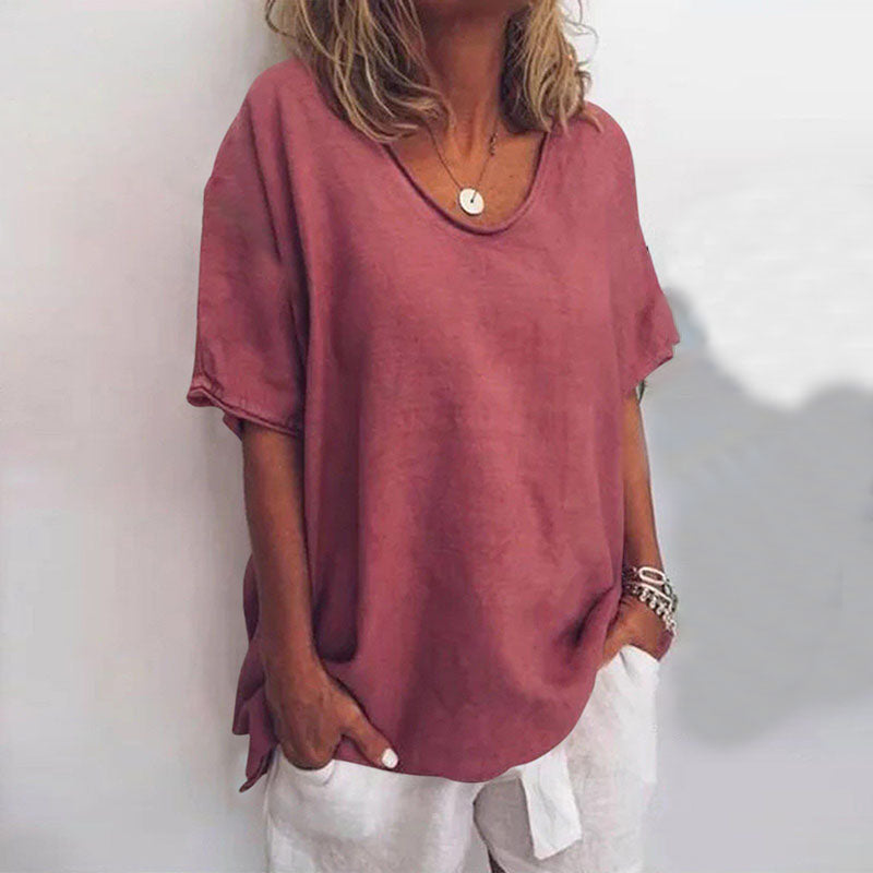 Evelyne - Blouse Décontractée et Élégante
