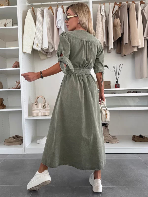 Vera - Robe en jean rayonnante