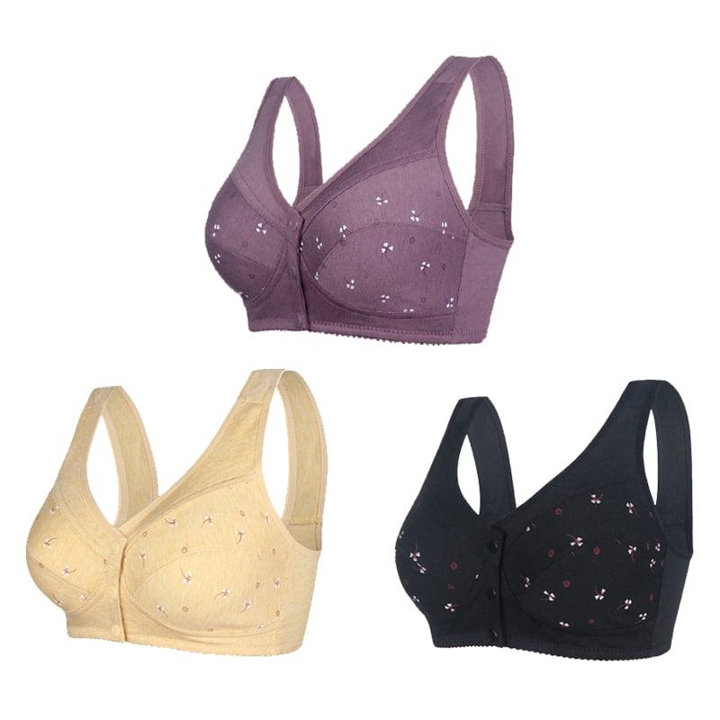 Bloem - Soutien-Gorge en Coton à Fermeture Frontale