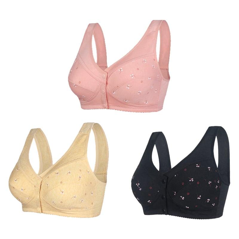 Bloem - Soutien-Gorge en Coton à Fermeture Frontale