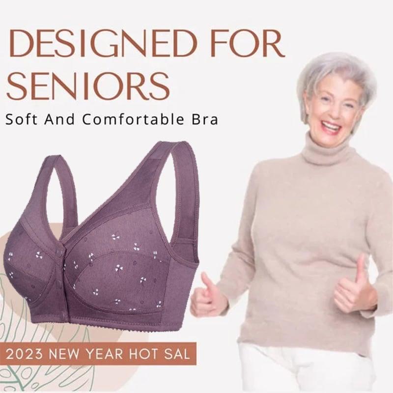 Bloem - Soutien-Gorge en Coton à Fermeture Frontale