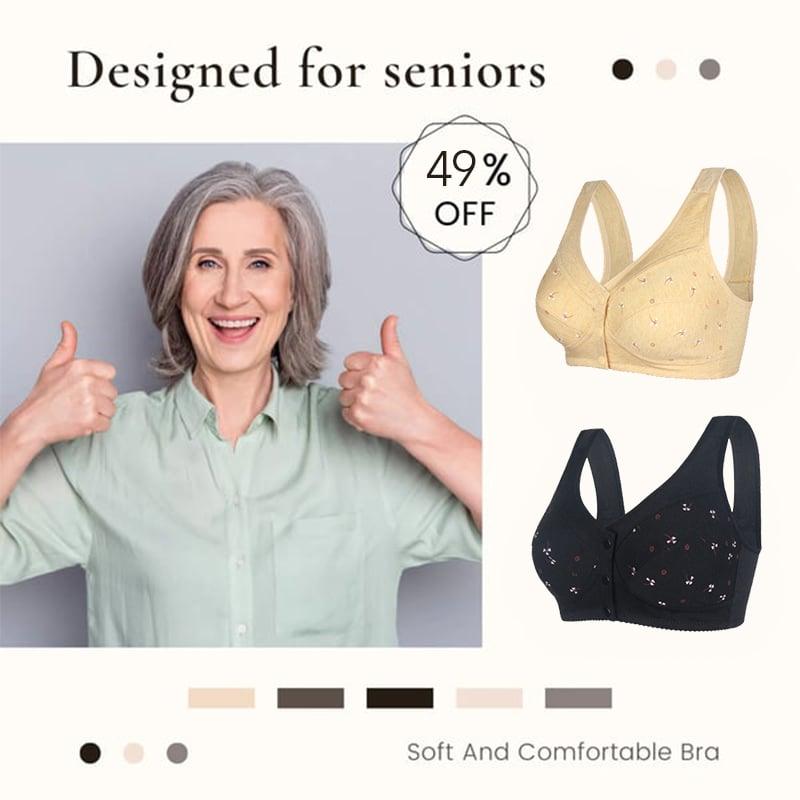 Bloem - Soutien-Gorge en Coton à Fermeture Frontale
