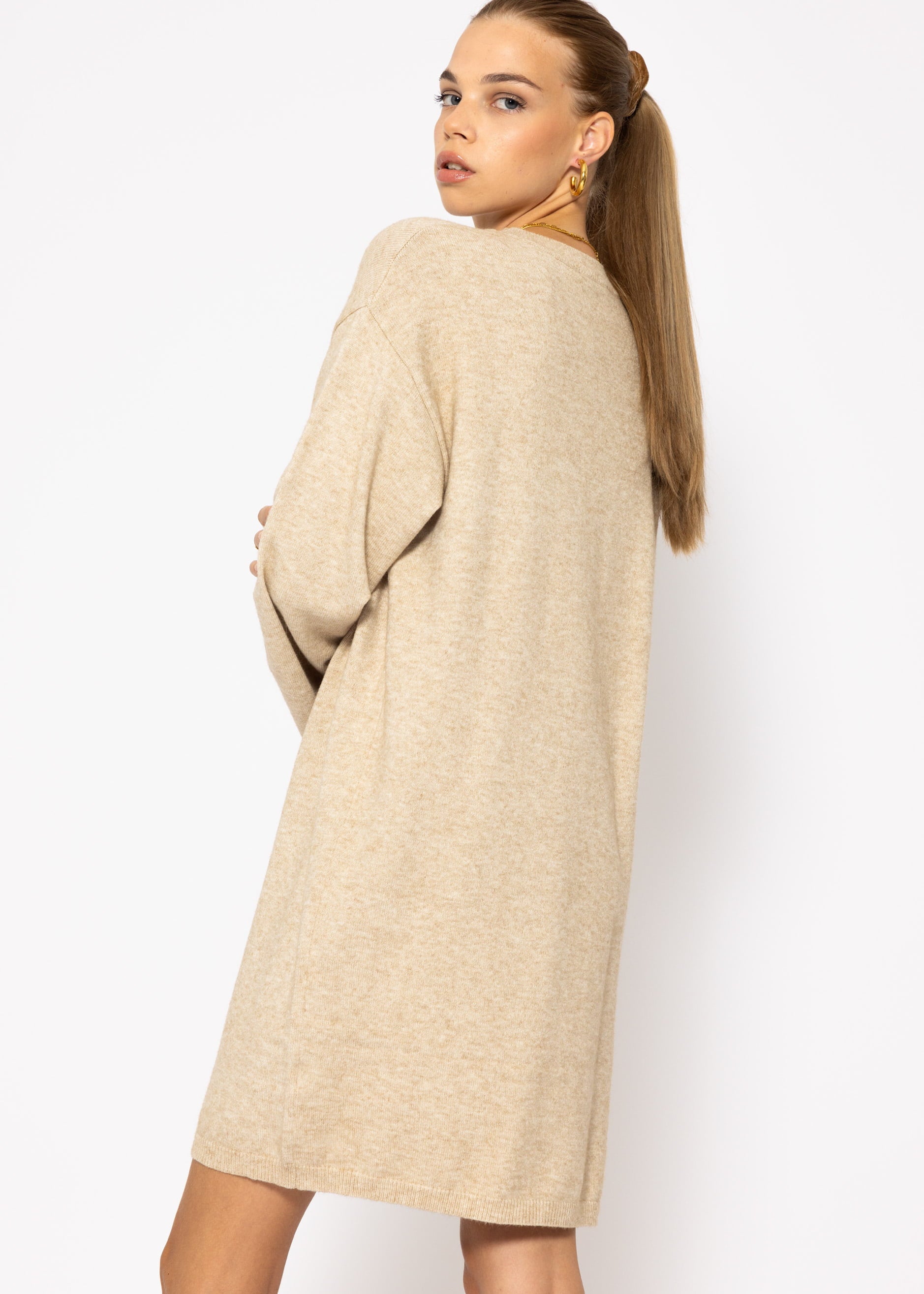 Aimée - Robe Tricot Oversize Élégante
