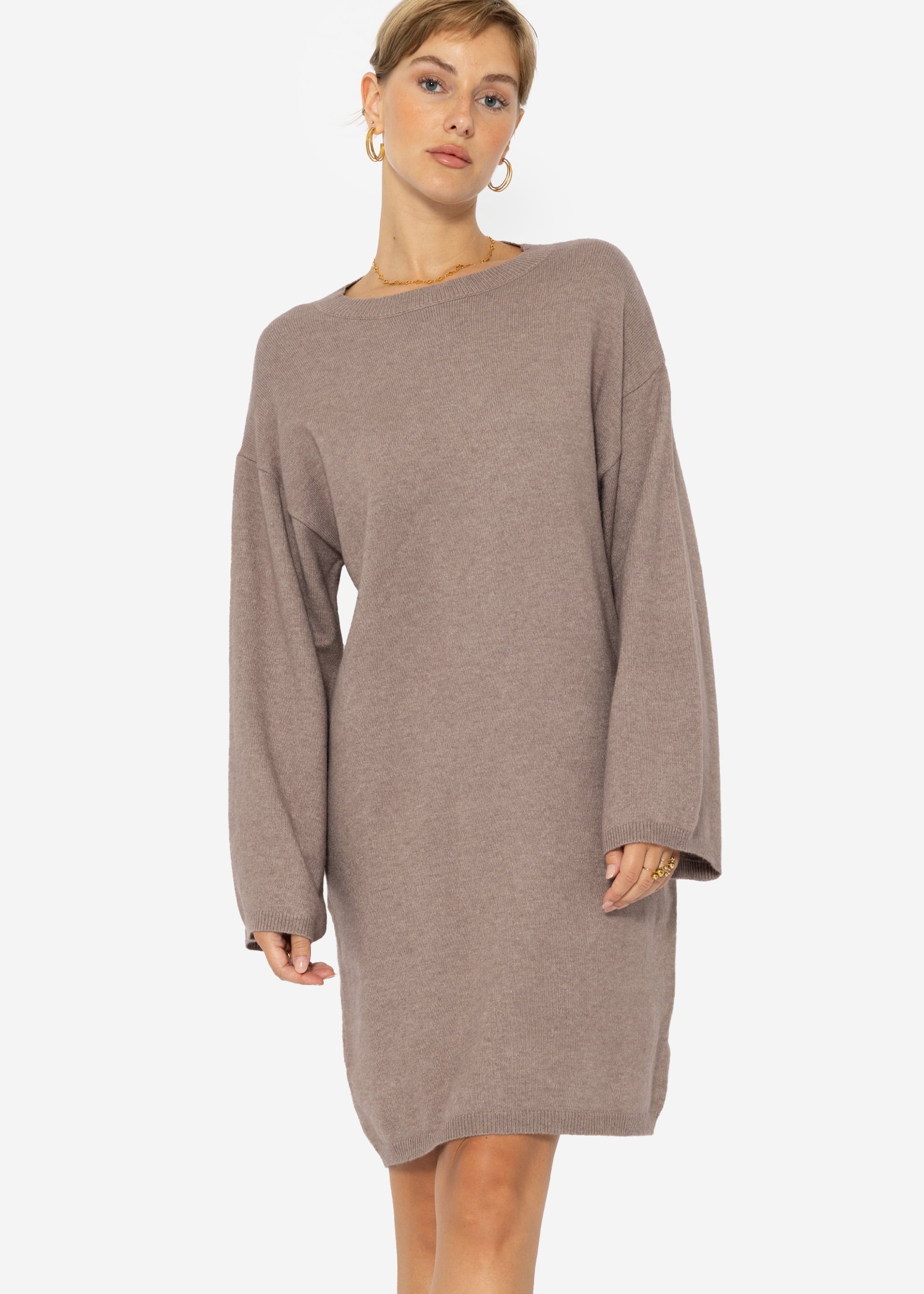 Aimée - Robe Tricot Oversize Élégante