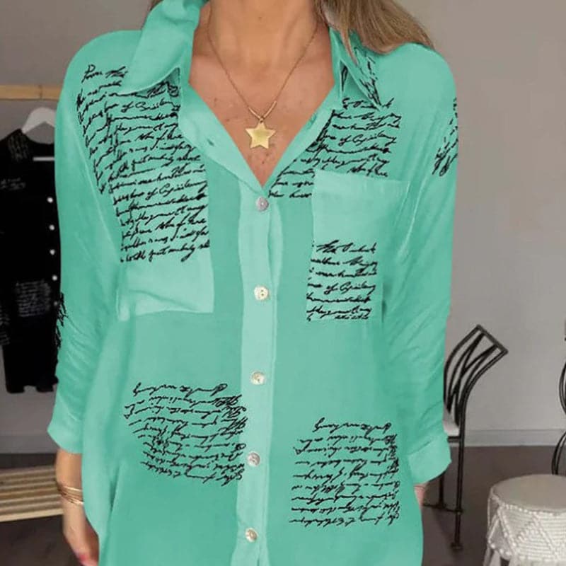 Gisandre - Chemise Imprimée Moderne Pour Femme