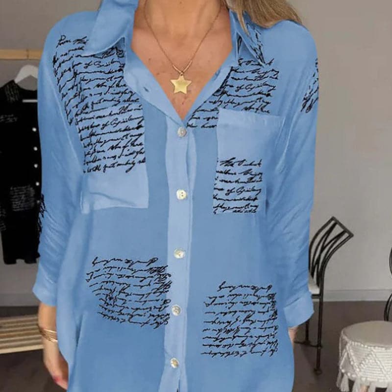 Gisandre - Chemise Imprimée Moderne Pour Femme