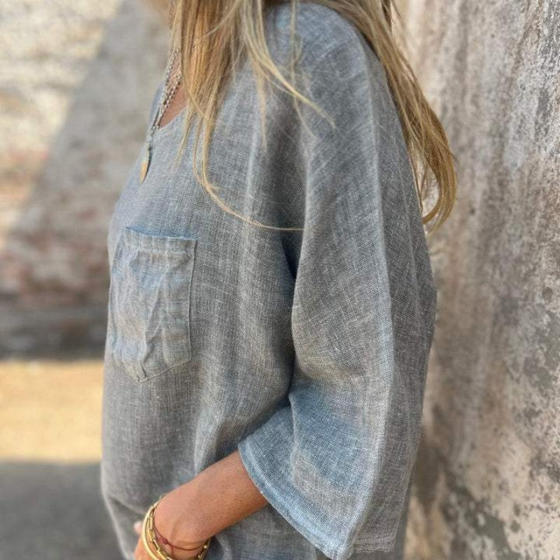 Noraya - Chemise décontractée en coton