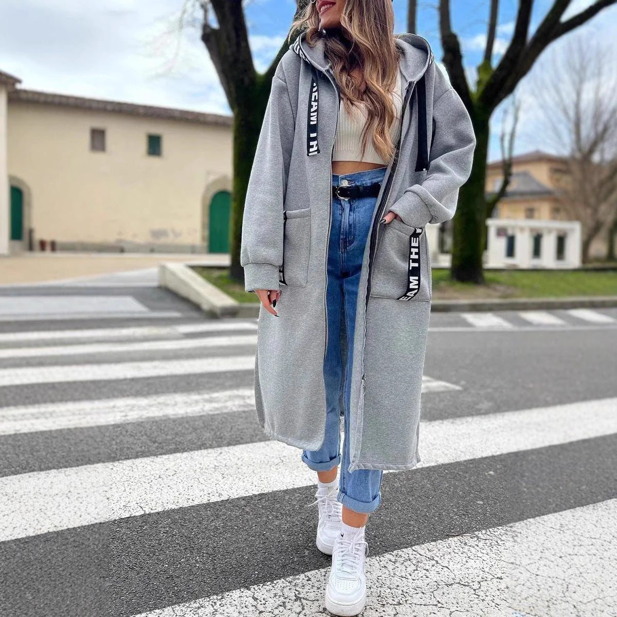 Giselle - Veste Longue à Capuche