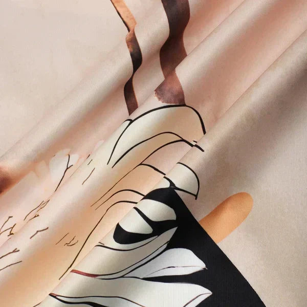 Clarice - Robe chemise fluide 2 pièces pour femmes