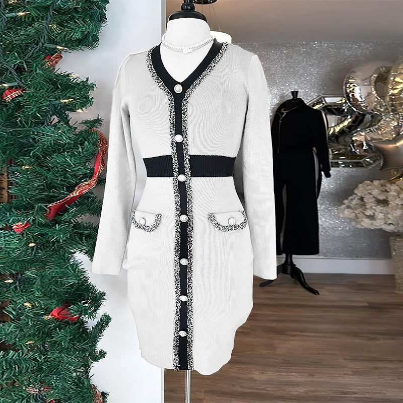 Axelle - Robe Slim Élégante et Confortable