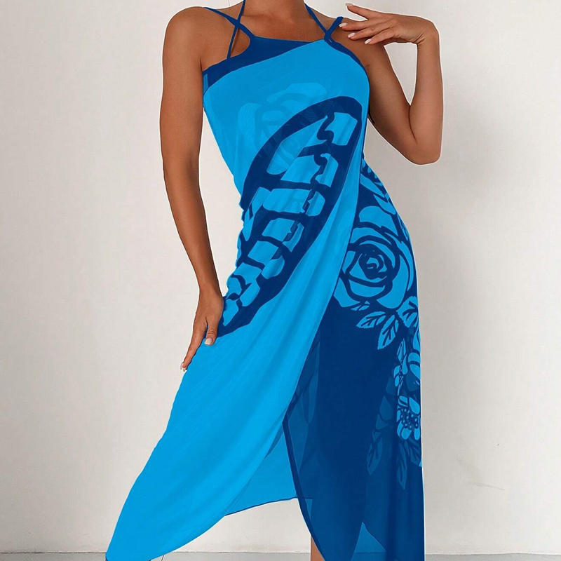 Kassara - Couverture de maillot de bain pour femmes avec motif papillon