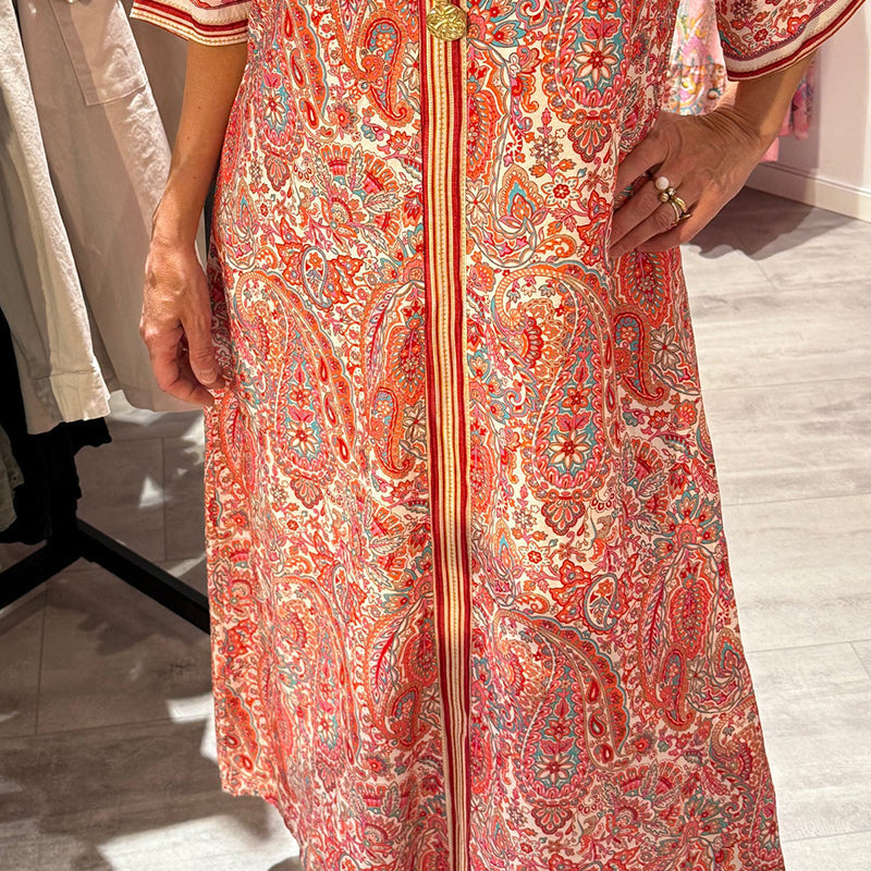 Naelina - Robe Confortable avec Imprimé Décontracté pour Femmes
