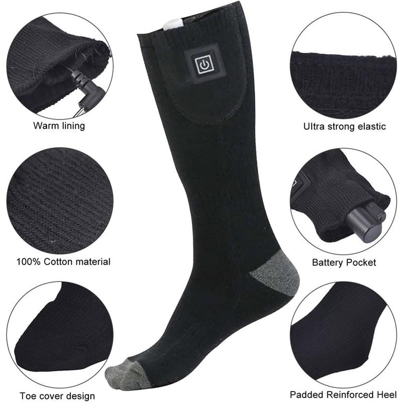Averilane - Chaussettes Chauffantes Intelligentes Longue Autonomie